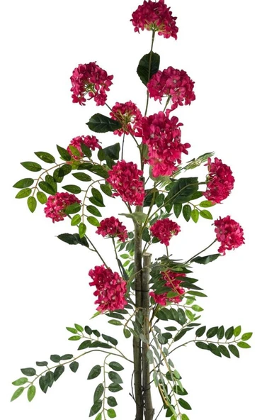 Nettenevime Yapay Ağaç Ortanca Ağacı 140CM Doğal Görünümlü 5dallı - 3