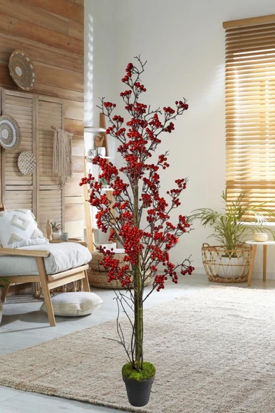 Nettenevime Yapay Ağaç Kokina Ağacı 150CM Doğal Görünümlü 7dallı ürün görseli