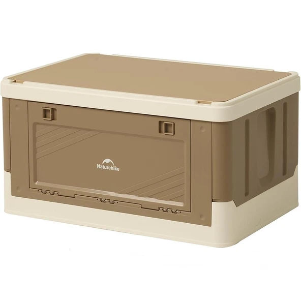 Naturehike A-Box (PP) Kapaklı Katlanır Saklama Kutusu [ Seyahat Organizatörü ]  42 LT STD