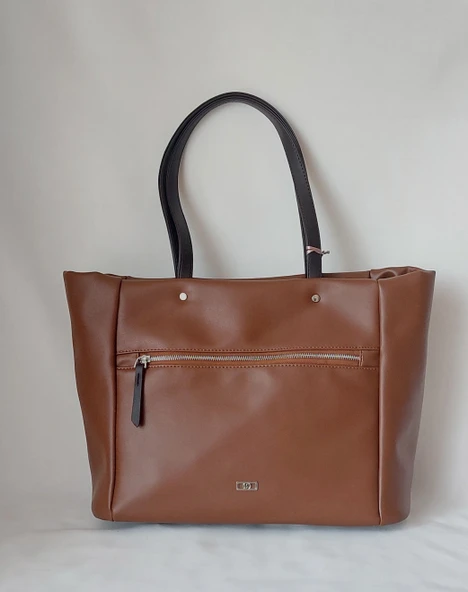 251KP549 Model Sarach Marka Taba Renk Omuz Çantası