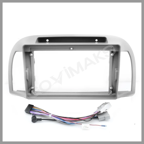 NİSSAN MİCRA 2002-2010 UYUMLU 9 İNC ANDROID MULTİMEDYA ÇERÇEVESİ - SOKET ürün görseli 1