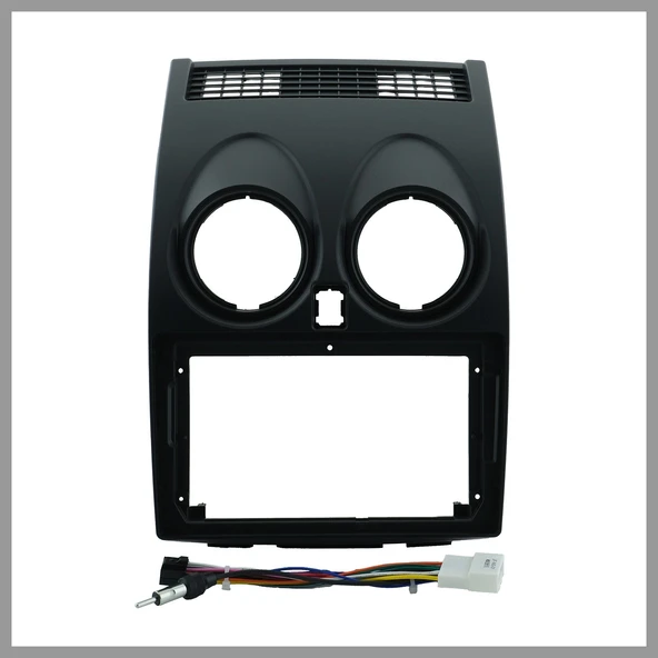 NISSAN QASHQAİ 2007-2013 9 İNC ANDROID MULTİMEDYA ÇERÇEVESİ - SOKET - CANBUS