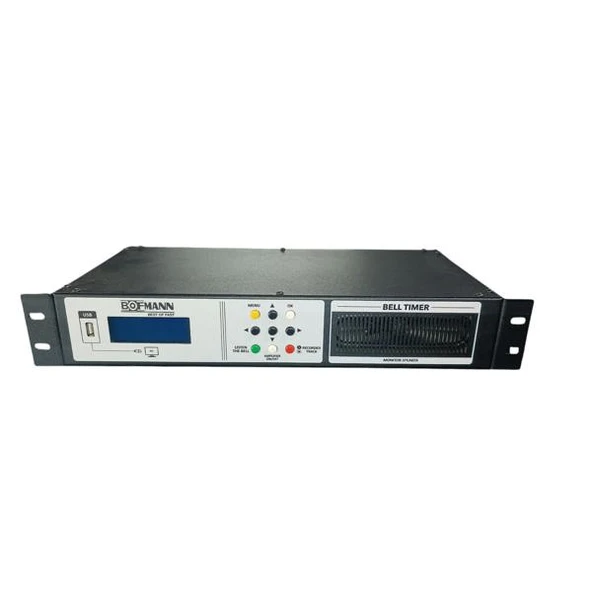 BOFMANN BF ZS3RK RACK TİPİ KUMANDALI OKUL ZİL SAATİ