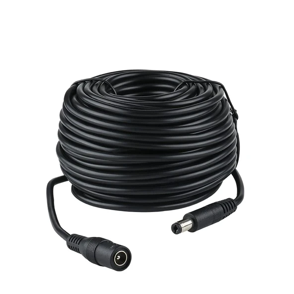 MPIA HEXC10 Power Uzatma Kablosu 10 metre AWG20 Kamera, Wifi Kamera, Modem, Kayıt Cihazı 12V DC Uzatma