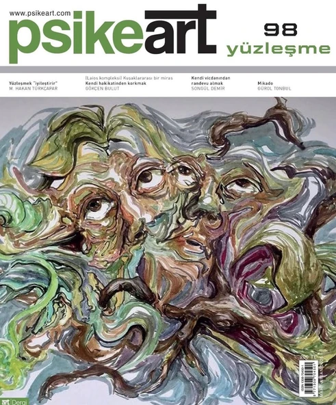 Psikeart Dergi 98.Sayı Mart-Nisan 2025 ürün görseli 1