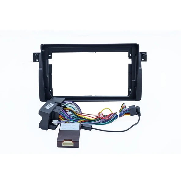 Bmw E46 1998-2005 UYUMLU 9 İnç ANDROID MULTİMEDYA ÇERÇEVESİ - SOKET - CANBUS ürün görseli 1
