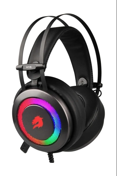 GAMEBOOSTER GB-H16 2.2m 5 Renk Rainbow 7.1 Siyah Kulaküstü Mikrofonlu Kulaklık - 3