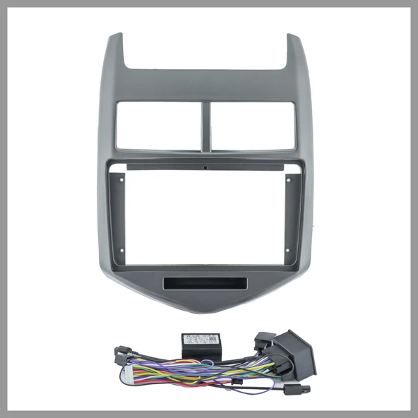 CHEVROLET AVEO 2011-2015  9 İNC ANDROID MULTİMEDYA ÇERÇEVESİ - SOKET - CANBUS