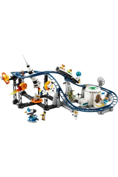 ® Creator Uzay Hız Treni 31142 - 9 Yaş Ve Üzeri Çocuklar Için Hız Treni, Kule Ve Atlıkarınca Içe - 2