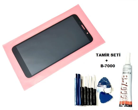 Tkgz - Y5P 2020 Lcd Ekran Dokunmatik ORJİNAL (B-7000+Tamir Seti)