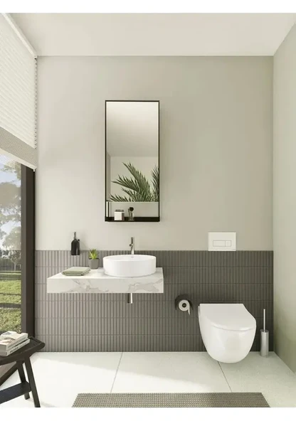 VitrA Origin Kapaklı Tuvalet Kağıtlığı Krom A44888 - 2