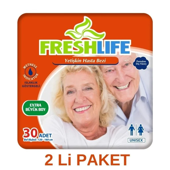 Freshlife Emici Külot Hasta Bezi XL 2 x 30'lu