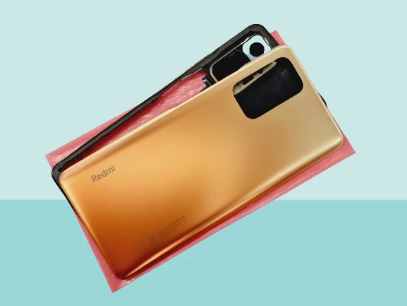 Xiaomi Redmi NOTE 10 PRO (4G) Uyumlu FULL KASA Arka Kapak Batarya Kapağı - GOLD