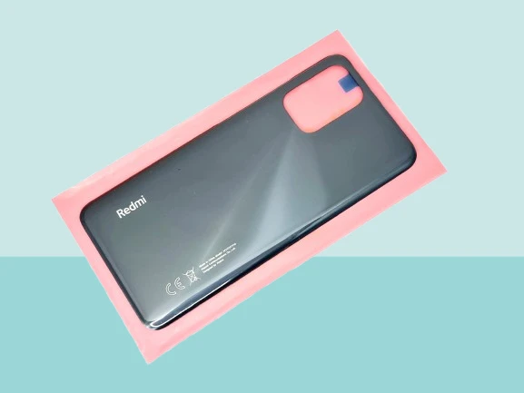 Xiaomi Redmi NOTE 10 (4G) Uyumlu Arka Kapak Batarya Kapağı - SİYAH