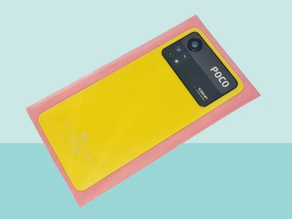 Xiaomi POCO X4 PRO Uyumlu Arka Kapak Batarya Kapağı - (Full Lensli) SARI