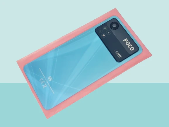 Xiaomi POCO X4 PRO Uyumlu Arka Kapak Batarya Kapağı - (Full Lensli) MAVİ