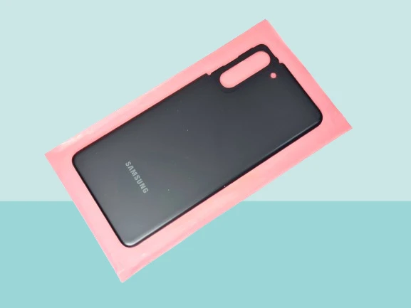 Samsung Galaxy S21 Uyumlu Arka Kapak Batarya Kapağı -  SİYAH ürün görseli 1