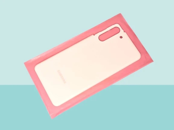 Samsung Galaxy S21 Uyumlu Arka Kapak Batarya Kapağı -  PEMBE