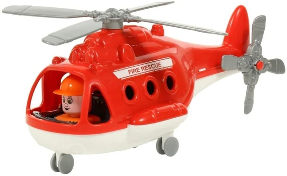 Polesie Oyuncak Itfaiye Helikopteri Alfa 1019 72382 - 5