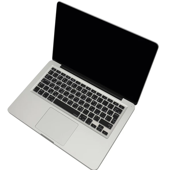 Arapça Klavye Koruyucu Macbook Air Pro (Eski USB'li Model 2008/2017) UK Enter Uyumlu - 11