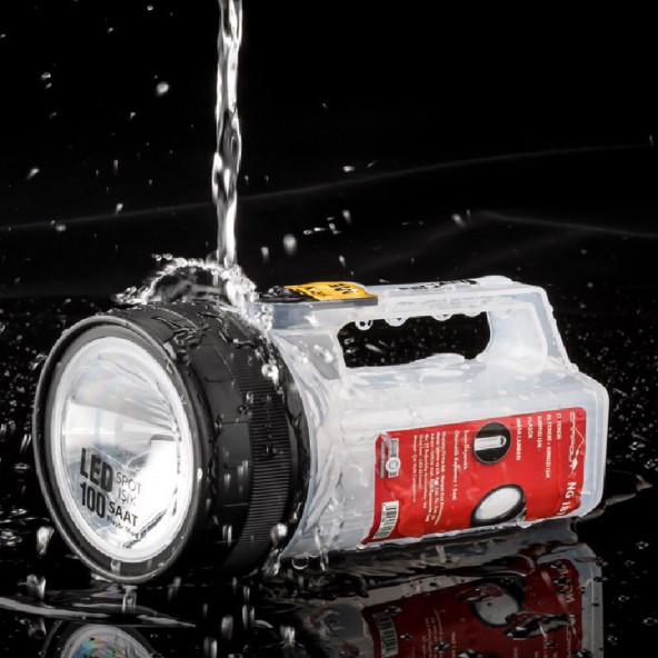 Nurgaz NG-181 Campout Pilli Led Kamp EL Feneri Suya Dayanıklı - 5
