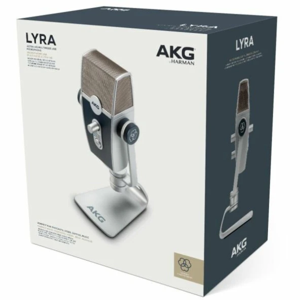 AKG Lyra USB li Stüdyo USB Mikrofon