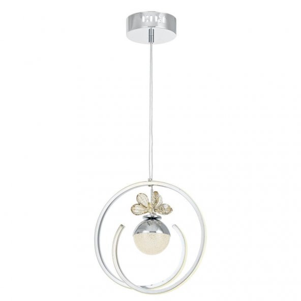Eray Aydınlatma 2438-1 Krom Led Avize