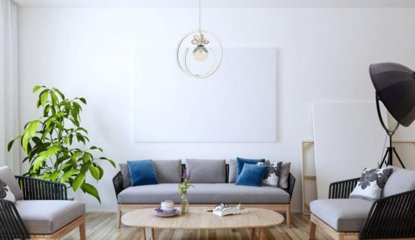 Eray Aydınlatma 2438-1 Krom Led Avize - Resim 2