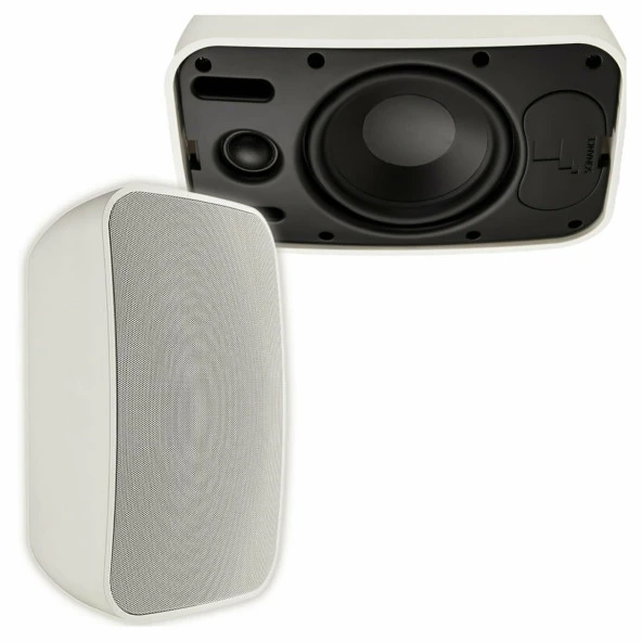 Sonance PS-S53T 5.25" Duvar Tipi Trafolu Beyaz Hoparlör (2 Adet) - 1