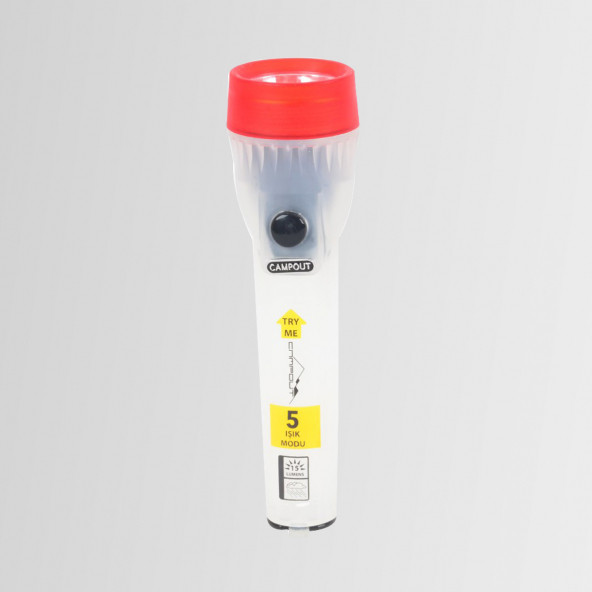 Nurgaz NG-182 Campout Pilli Kamp EL FeneriFlaşör Suya Dayanıklı