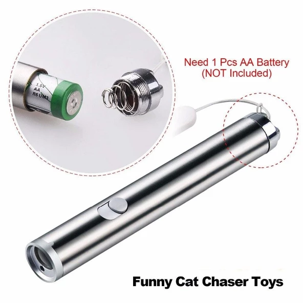 Kedi Metal Lazer Oyuncak 2 Fonksiyonlu - 5
