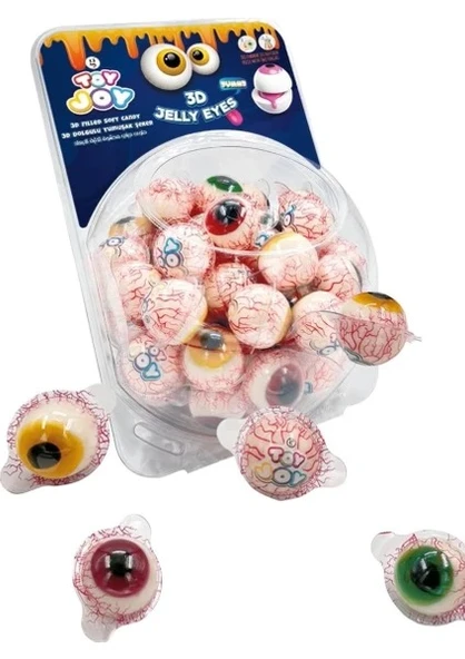 Toyjoy Jelly Eyes Göz Şeker Jelibon 18 gr 64 adet