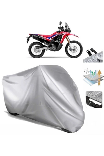 Honda Crf 250 Rally  Arka Çanta (bağlantı Tokalı) Uyumlu SolarBlock Prime Motosiklet Brandası Örtüsü