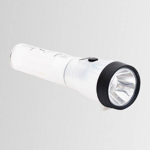 Nurgaz NG-183 Campout Pilli Kamp EL Feneri + Masa Lambası + Flaşör Suya Dayanıklı - 2