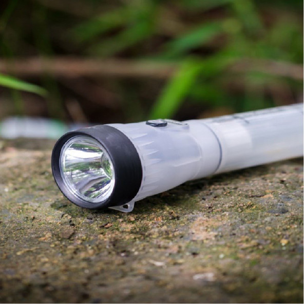 Nurgaz NG-183 Campout Pilli Kamp EL Feneri + Masa Lambası + Flaşör Suya Dayanıklı - 6