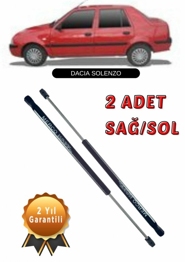 Dacia Solenzo (03/-) Bagaj Amortisörü Takım 7700843698C