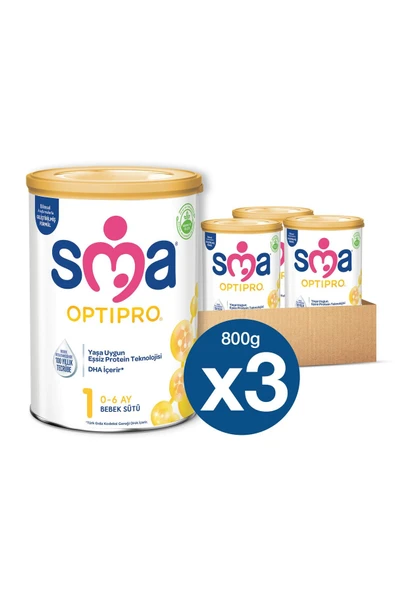 Optipro Bebek Sütü 1 Numara 800 gr X 3 Adet