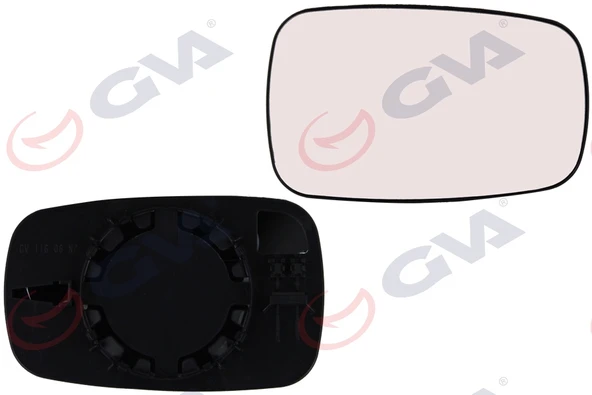 AYNA CAMI SAĞ CLIO III 05> MEKANİK+KONVEKS VM-6136GR