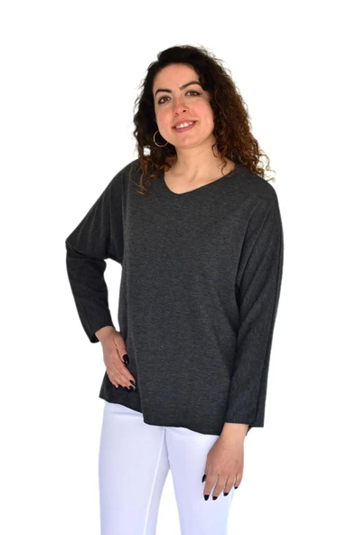 Kadın Yarasa Kol Bluz BGL-ST04213 - Resim 3