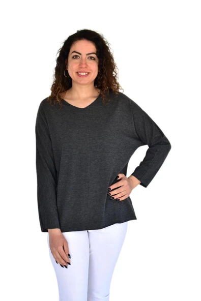 Kadın Yarasa Kol Bluz BGL-ST04213 - Resim 2