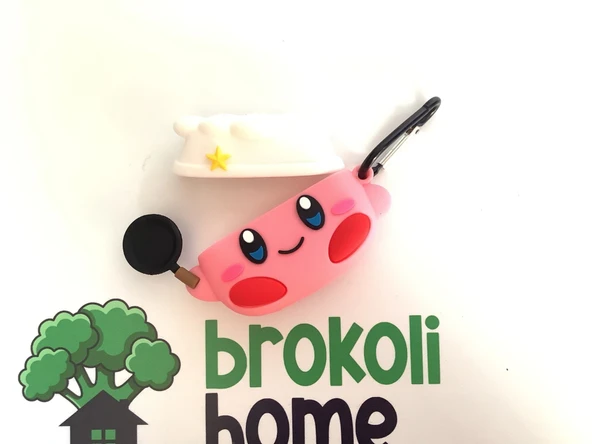 Brokoli Home Airpods Pro-Pro 2.nesil uyumlu 3d Kopçalı Kulaklık Kılıfı Aşçıbaşı - 2
