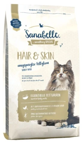 Sanabelle Hair Skin Sağlıklı Tüy Gelişimi İçin Yetişkin Kedi Maması 10 kg