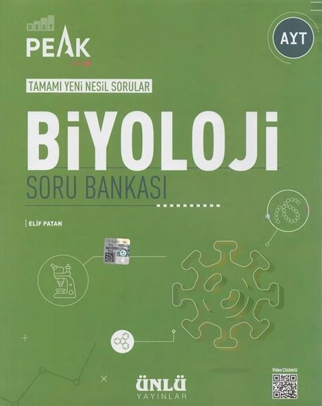 AYT Biyoloji Best Peak Soru Bankası Ünlü Yayıncılık