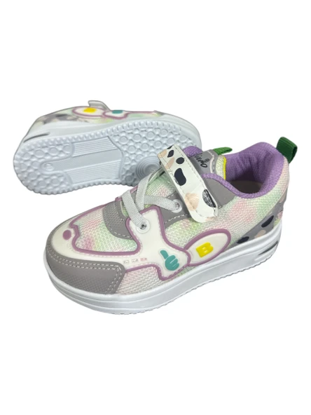 Bixro Krem Kız Çocuk Ayakkabısı - Resim 5