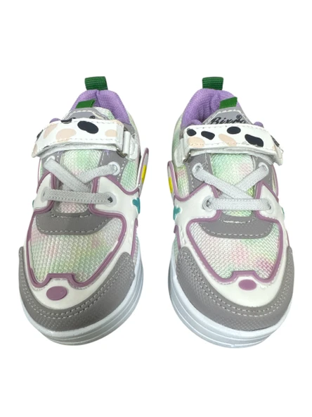 Bixro Krem Kız Çocuk Ayakkabısı - Resim 2