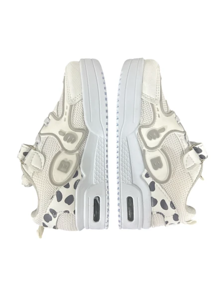 Bixro Krem Kız Çocuk Ayakkabısı - Resim 7