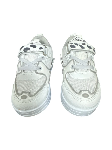 Bixro Krem Kız Çocuk Ayakkabısı - Resim 2