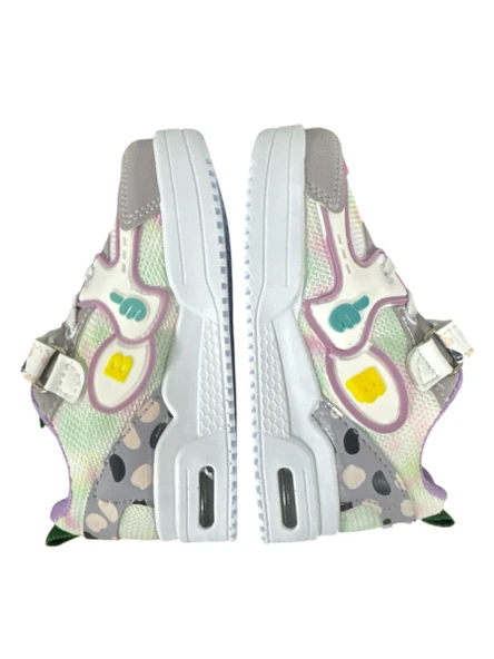 Bixro Krem Kız Çocuk Ayakkabısı - Resim 7