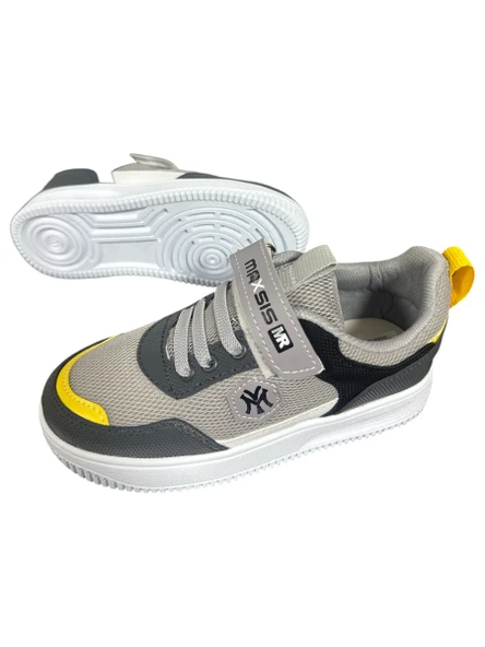 Mr.Maxsis Gri Erkek Çocuk Ayakkabısı - Resim 5