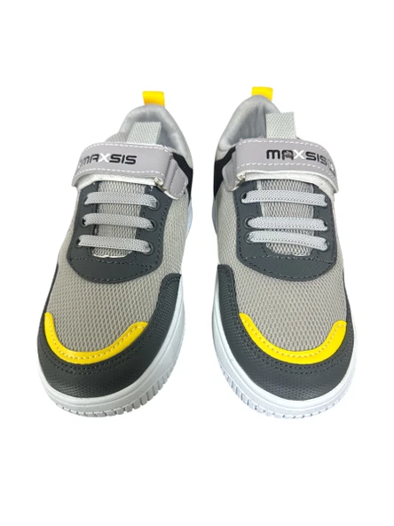 Mr.Maxsis Gri Erkek Çocuk Ayakkabısı - Resim 2